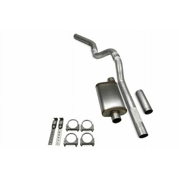Chevy Tahoe 00-06 3" Single Exhaust Kit C Exit Jones MAX Stainless No Tip