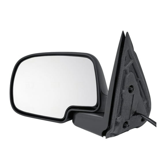 For Chevy Tahoe 2000-2006 Door Mirror Driver Side | Rear View | Heated | Power Remote | Manual Folding | With Light | With RPO DR2 | Black | Replacement For GM1320249