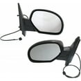 thumbnail image 1 of For Chevy Tahoe 2007-2014 Door Mirror Driver and Passenger Side | Pair | Power | Heated | Black - Replacement For 20843116, 20809948 | GM1320325, GM1321325, 1 of 5