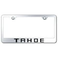 thumbnail image 1 of Chevy Tahoe Laser Etched Logo Stainless Steel License Plate Frame (Chrome), 1 of 3