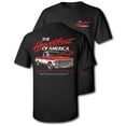 thumbnail image 1 of Chevy Trucks Never Outclassed Heartbeat of America Red Legend Editon Cotton T-Shirt - Gift for Him -Streetwear Men Casual Style, 1 of 5