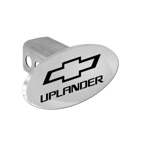 Chevy Uplander 2012 - 2016 Bowtie & Block Letters Hitch Cover