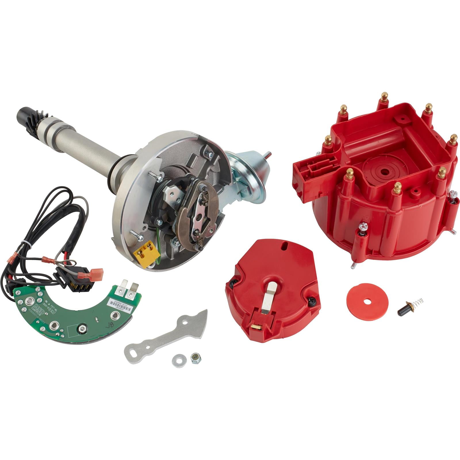 HEI Distributor Mechanical Advance Lockout Plate - Fits GM Style Large Cap Distributors