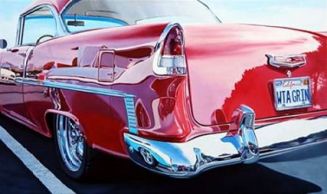 Chevy on Chevy Reflections Canvas Art - Michael Schuh (24 x 36)