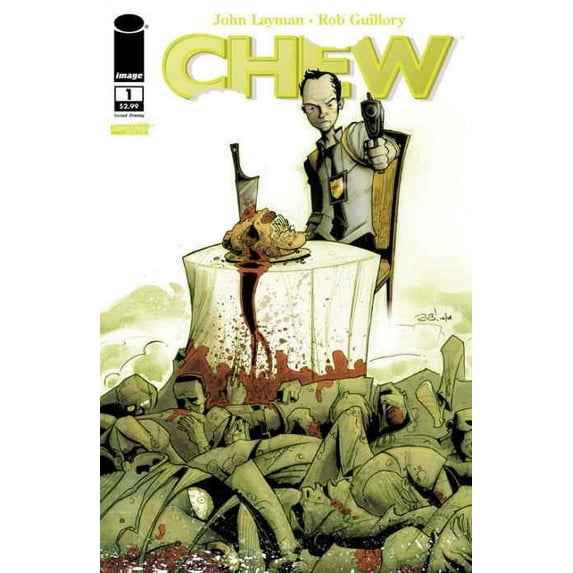 Chew #1 (2nd) VF ; Image Comic Book