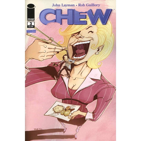 Chew #3 VF ; Image Comic Book
