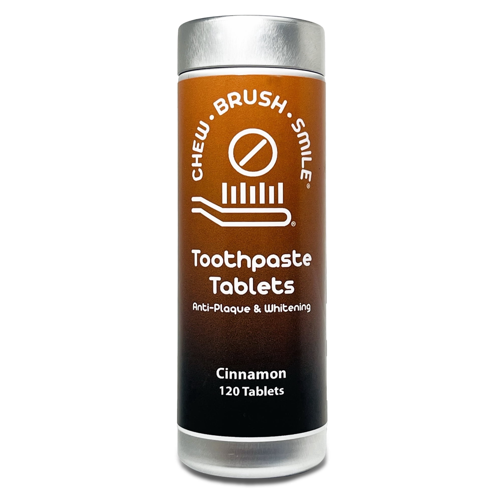 Weldental, Toothpaste Tablets, 120 ct, Cinnamon Flavor - Walmart.com