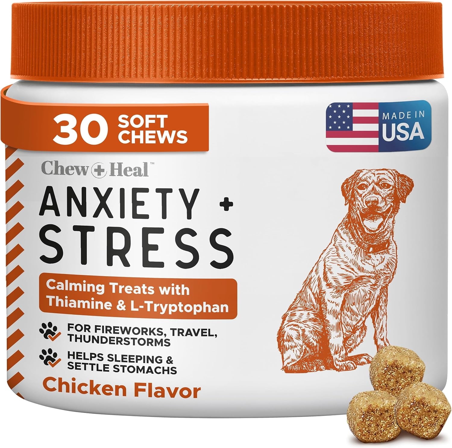 Separation Anxiety Daily Anxiety Medication For Dogs Chew Heal Dog