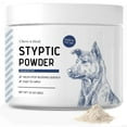 thumbnail image 1 of Chew + Heal Styptic Powder for Dogs, Cats, and Other Animals - 1.5 oz - Quick Stop - Blood Stop Powder, 1 of 9
