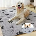 thumbnail image 1 of Chew Proof Dog Mat,Indestructible Crate Liner and Soft Kennel Pads,Slip-Resistant, Super Absorbent Reusable Dog Puppy Pee Pads for Training,Feeding and Waterproof mat,mat for under dog crate, 1 of 9