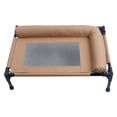 thumbnail image 1 of Chew Resistant Elevated Dog Bed Outdoor Cooling Cot With Steel Frame Breathable Net Washable For Small to Mediums Dog, 1 of 9