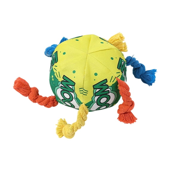 Chew Rope For Aggressive Chewers Interactive Tug Of War Training With Cleaning Pet Toy