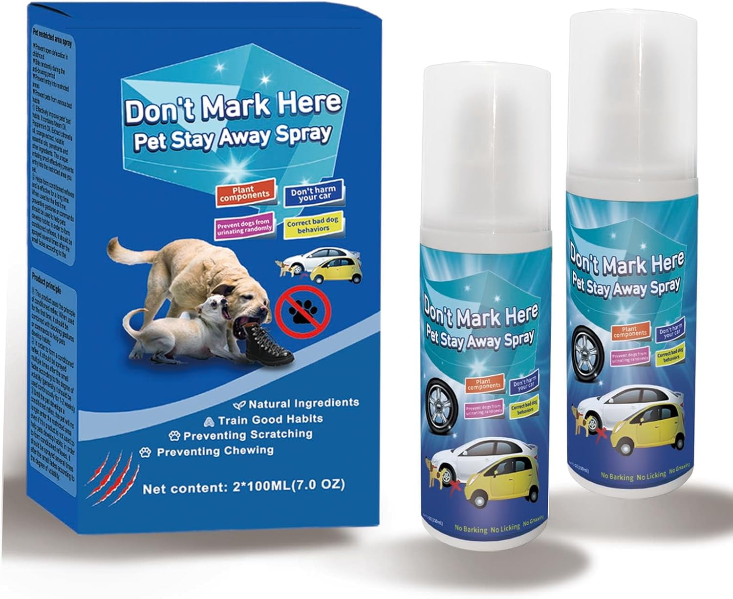 Deterrent Spray Dog Spray To Stop Barking Pet Corrector 200ml