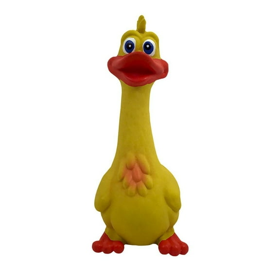 KINREX Dog Chew Toys - 7.5" Duck Squeaky Toy for Dogs - Fun and Durable Toy for Playtime