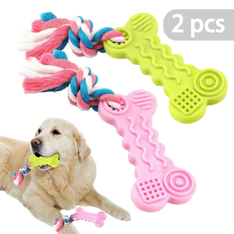 Dog Toys, Squeaky Rubber Toys And Rope Toys For Small Medium Puppy Teething  Chew Toys And More Iq Training Interactive Toy - Temu