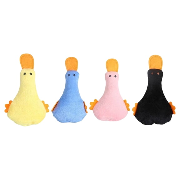 Chew Toys for Interactive Bone Squeezing Toy Set in Soft Material for Dogs and Cats Home Indoor Outdoor Use 4PCS