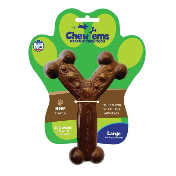 Chew'ems Large Beef Flavored Chew Toy