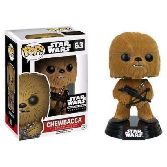 Pop! Star Wars- Smuggler's Bounty - Chewbacca Flocked
