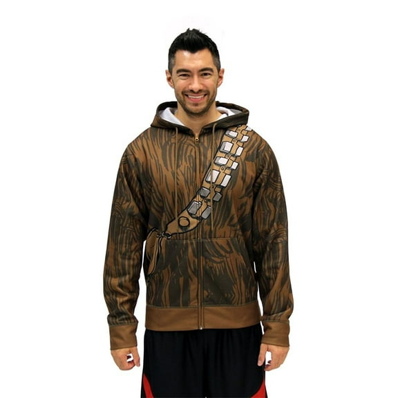 Chewbacca & Threepio Fleece Zip Hoodie and Backpack
