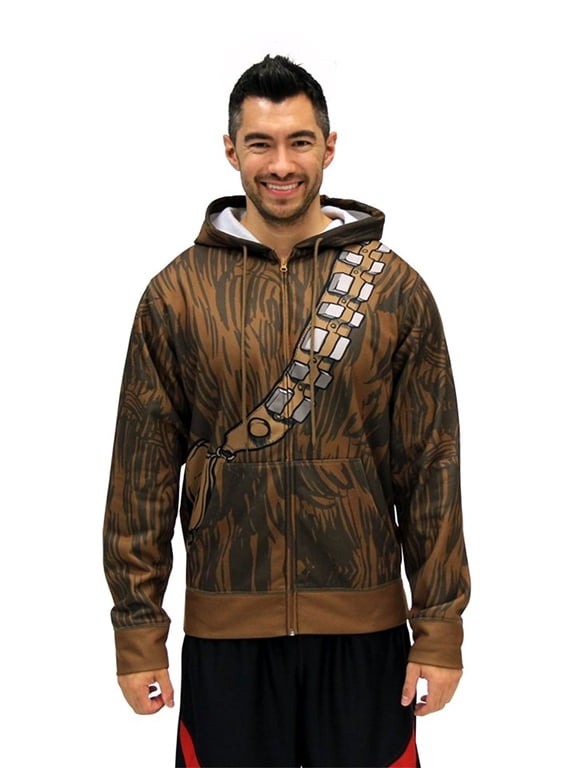 Chewbacca & Threepio Fleece Zip Hoodie and Backpack