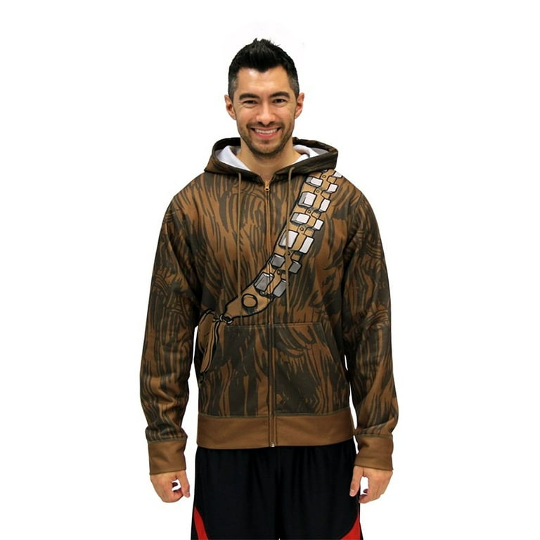 Chewbacca Threepio Fleece Zip Hoodie and Backpack Walmart