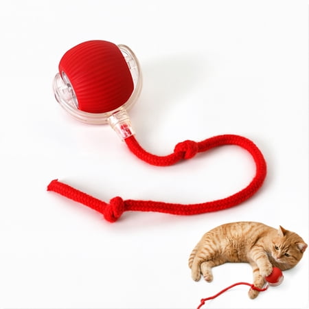 Chewie Ball, Chewie Viral Rolling Ball, Interactive Cat Ball Toy, Chewie Ball for Dogs, Chewie Smart Automatic Rolling Pet Ball, Automatic 360° Rotating Rolling Ball with USB Charging