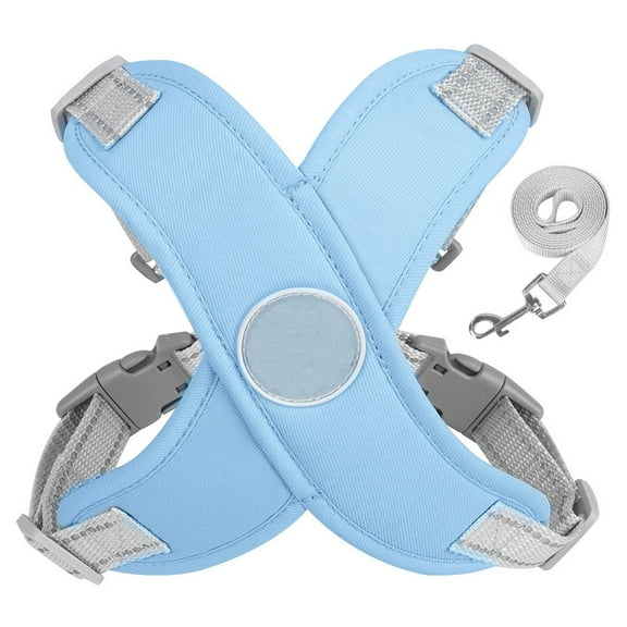 Chewie Cozy Dog Harness No Pull Reflective Harness for Small/Medium Dogs, Breathable Mesh with Padded Straps - Adjustable and Easy On (S/M/L) BUL