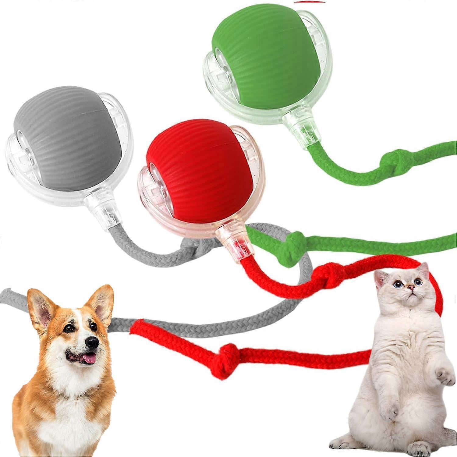 Genérico Chewie Viral Rolling Ball, Chewie Ball For Dogs, Chewie Smart - 8