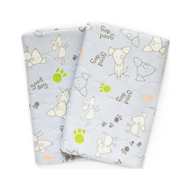 ChewieMac Washable Training Pee Pads, Reusable Dog Pads, Large, Grey 2