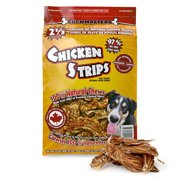 Chewmasters Chicken Strips - Real Chicken, High Protein, Easy to Chew Chicken Dog Treats, No Preservatives Training Snacks for All Breeds, 100% Natural Dog Snacks, 2 lb Bag