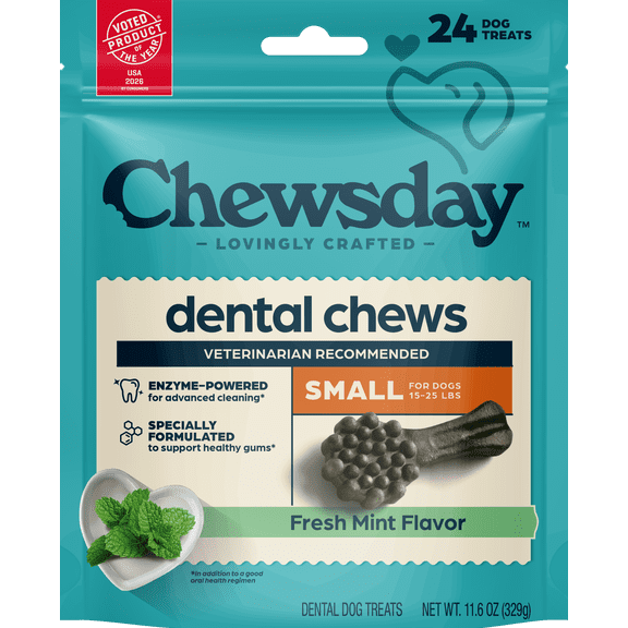 Chewsday 24ct SM Mint Dental Enzymatic