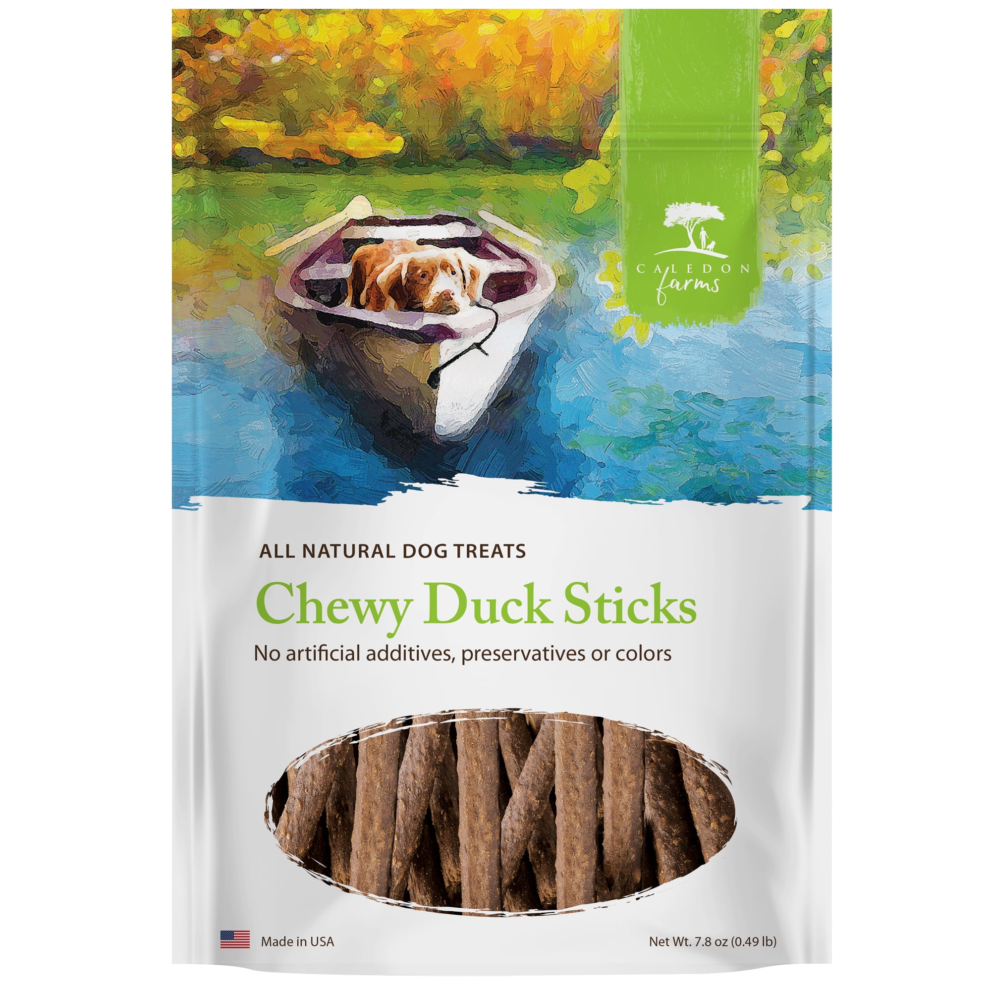 Caledon Farms Chewy Duck Sticks 7.76 Oz, Dog Treats