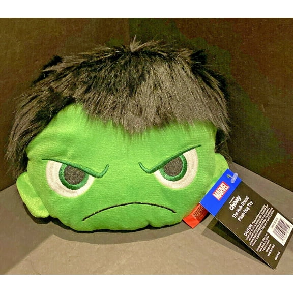 Chewy The Hulk Round Plush Dog Toy