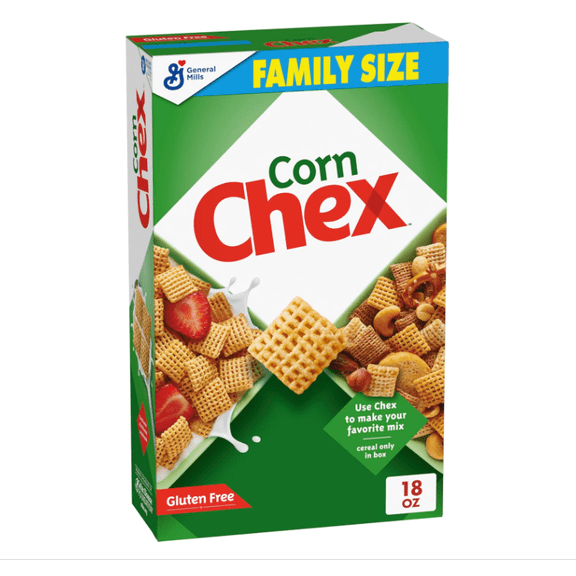 Chex Breakfast Cereal Gluten Free Family Size 18 oz