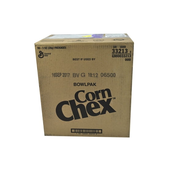 Chex Corn Bowlpak Cereal, 1 Ounce -- 96 per case.