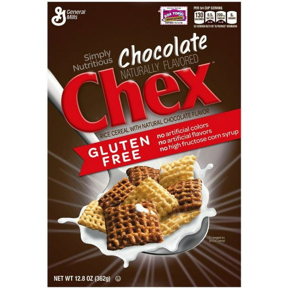 Chex Gluten Free Cereal Chocolate (Pack of 8)
