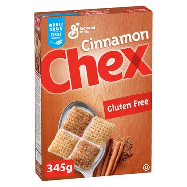 Chex Gluten Free Cinnamon Cereal, 345g/12.1 oz