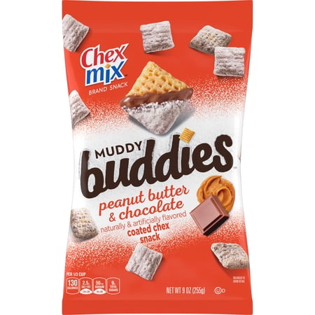 Chex Mix 1pack,Muddy Buddies, Peanut Butter and Chocolate Snack Mix