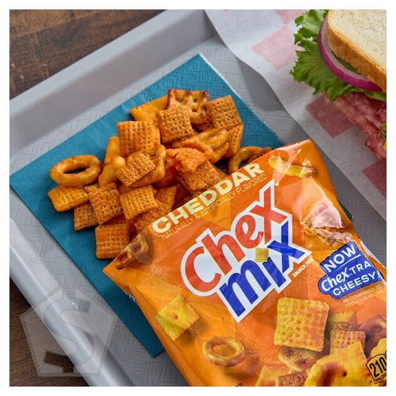 Chex Mix Cheddar Snack Mix 1.75 oz. - 60/Case