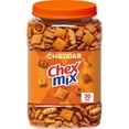 thumbnail image 1 of Chex Mix Cheddar Snack Mix, Salty Snacks Tub, 20 oz, 1 of 15