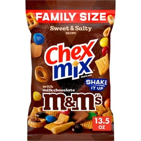 Chex Mix Sweet and Salty Snack Mix, with M&Ms Milk Chocolate Candies, 13.5 oz