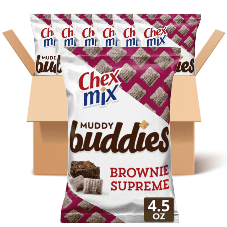 Chex Mix Muddy Buddies Brownie Supreme On The Go Snack Mix, 4.25
