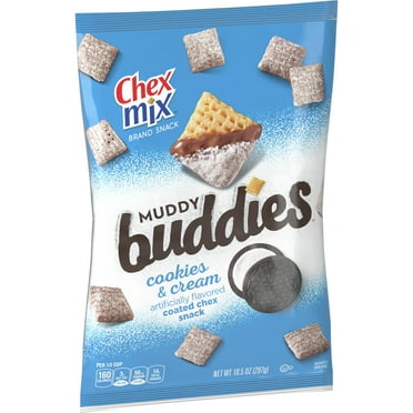 Chex Mix Muddy Buddies, Cookies and Cream Snack Mix, 10.5 oz