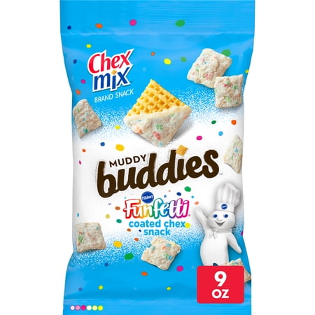 Chex Mix Muddy Buddies Funfetti Snack Mix, 9 oz