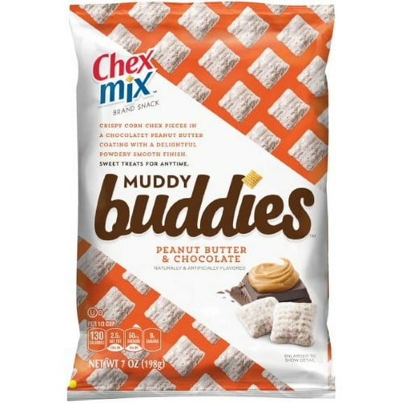 Chex Mix Muddy Buddies Peanut Butter and Chocolate (Pack of 3)