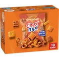 thumbnail image 1 of Chex Mix Cheddar Snack Mix, Single Serve Snack Bags, Multipack, 10 Count, 17.5 oz, 1 of 13