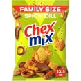 thumbnail image 1 of Chex Mix Spicy Dill Savory Snack Mix, Family Size, Snack Bag, 13.5 oz, 1 of 15