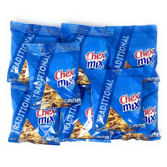 Chex Mix Traditional 1.75oz AIF4Bags - Snack Pack (8 Count)