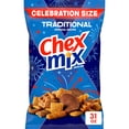 thumbnail image 1 of Chex Mix Traditional Original Recipe Snack Mix, Savory Snack Bag, Tailgate Size, 31 oz, 1 of 14