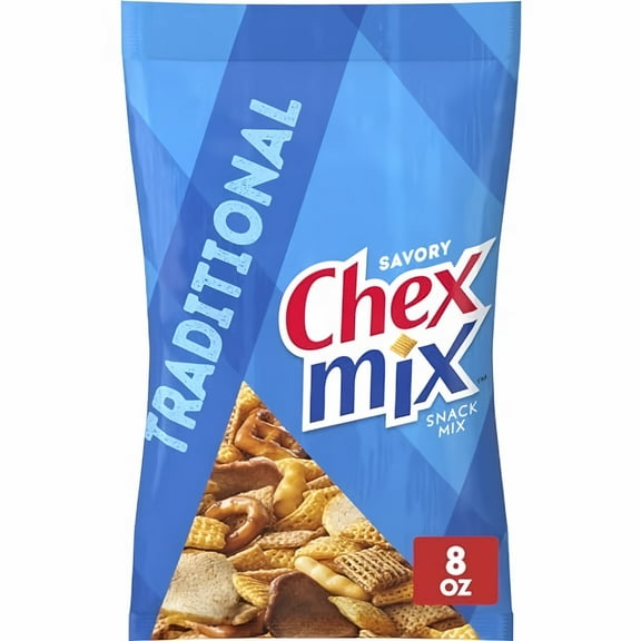 Chex Mix Traditional Savory Snack Mix 8 oz (Pack of 16)